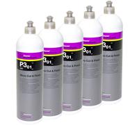 5X 1 L Koch Chemie Politur Schleifpolitur Carnauba Cera Micro Cut Finish P3.01