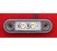 # 5X 12/24V LED Bianchi Marker Lights Bull/Kelsa Bar Lampade Camion/Lorry Auto
