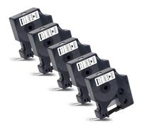 5X 12Mm Sostituzione Del Etichette Compatibile per Dymo D1 45013 45013S S072053