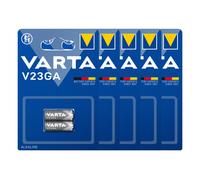 5X 2 Pezzi Blister Varta V23GA Batteria Alkalina 12V - Set Da 5