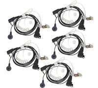 5X 2 Pin Auricolari A Mani Libere Compatibili Con Kenwood TK Series