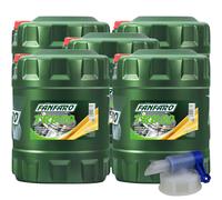 5x 20 Litro FANFARO Trd 50 Fatt 20W-50 olio motore Api CH-4 / Sl Acea E3 A3/B4