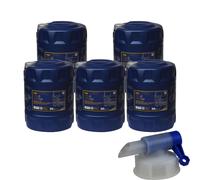 5x 20 Litro olio motore MANNOL TS-6 Uhpd Eco 10W-40 Api CI-4 / Sl Camion Nkw +