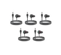 5X 3 In 1 per Starlink Power Cable 65W Caricabatterie Rapido Tipo-C Presa USB Accendisigari con Display Voltmetro A LED