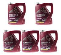 5X 4 Litri Originale MANNOL Olio Del Cambio Automatico Dexron II Automatico