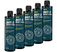 5X 450 Ml MANNOL Liquido Frenante DOT3 SAE J1703
