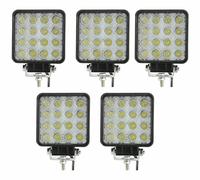 5X 48W LED LUCE FARO 12V 24V LAMPADA DA LAVORO FARETTO AUTO BARCA CAMION KLW SUV [EEK: Conforme]