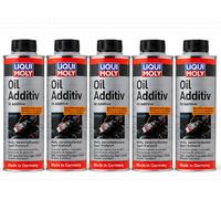 5x 500 mL LIQUI MOLY Additivo Olio Motore Antiusura 1013