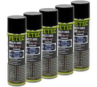 5x 500 ML PETEC Multi Gbstv Protezione Pavimento Cera Antiruggine Dalla Ruggine