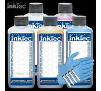 5x 500ml Inktec Stampante Inchiostro per GI490 GI590 GI790 GI890 GI990 XL BK Y C