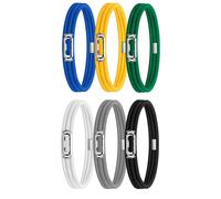 5X(6 Fascette per Bidoni Spazzatura, Cordone Lord, Elastici Regolabili Gran4292