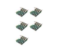 5X Adattatore per Scheda di Espansione PCI Express A 4 Porte A Basso Profilo PCI-e A USB3.2Gen1 HUB 5 Gbps USB1.1/2.0/3.0 Sistemi Operativi