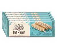 5X Ancora Uno Stracciatella Wafer Farciti con Crema Latte e Scaglie di Cioccolato Fondente per tre marie 140g