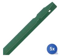 5x Andrighetti Paletto Ferro A T Plasticato Mm 35X35X4,0 Cm 200