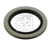 5x Anello di tenuta, vite di scarico olio Gomma/Metallo 44793 FEBI BILSTEIN