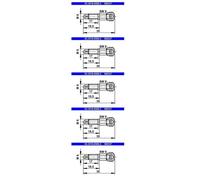 5X ATE 03.3518-0500.2 Vite Di Sfiato/-Valvola