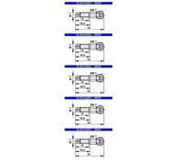 5X ATE 03.3518-4200.2 Vite Di Sfiato/-Valvola