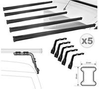 5x BARRE PORTATUTTO PER RENAULT TRAFIC - H1 (1981-2001) "NORDRIVE KARGO" 180 cm