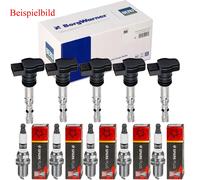 5x Beru Bobina Accensione + Champion Candela per Lancia Lybra 839AX 2.0 20V
