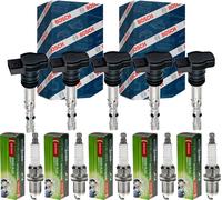 5x Bobina Accensione Bosch + Denso Candela per Volvo S80 I Ts XY 2.0 T