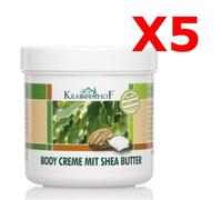 5X BODY CREME MIT SHEA BUTTER - da 250 ml