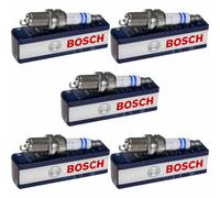 5x BOSCH Candela Doppio Iridio per Toyota Rav 4 III _A3_ 2.0 4WD Honda Jazz