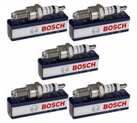 5x BOSCH Candela Super 4 per VW Golf i Cabriolet 155 1.8 BMW 3er E30 320i