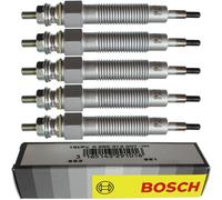 5x BOSCH Candelette per Land Rover Defender Station Wagon L316 2.5 Tdi 4x4