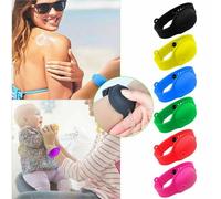 5X BRACCIALETTO IN SILICONE PORTA GEL DISPENSER GEL SANITARIO DISINFETTANTE