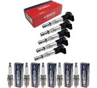 5x Bremi Bobina Accensione + Beru Candela per Ford Focus II Da _ Hcp Dp 2.5
