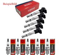 5x Bremi Bobina Accensione + Champion Candela per Volvo V70 II P80_2.4 Lybra
