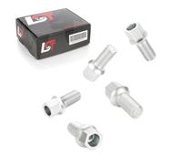 5x Bullone per Ruota Viti Set Sfera M14x1, 5x27 per Skoda Fabia 6Y Nj Rapid Nh