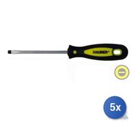 5x Cacciavite Maurer A Taglio Mm 6,5X150