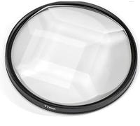 5X Caleidoscopio Vetro Prisma Filtro 52 55 58 62 67 72 77 82mm Effetti Speciali Fotografia Accessori Fotografici DSLR Filtro Obiettivo (Dimensioni: 82 MM, Colore: 5X Caleidoscopio)