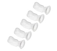 5x Calza filtrante per acquari, piscine, skimmer - poliestere, 18 x 45 cm