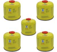 5x Campeggio Propano Butano Gas 300g Avvitare la Valvola Cartuccia-Gas Cartuccia
