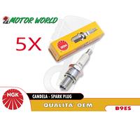 5X CANDELA NGK B9ES PASSO LUNGO PER DERBI SENDA 50 R X-Treme 2009