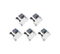 5X Caricabatteria con Display Digitale 6 nel 1 per 3 Drone Battery Charging Hub Caricabatteria Rapido Intelligente Spina UE