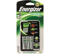 5x Caricabatterie Energizer Maxi incluso 4xAA 2000 mAh Batteria Accu Recharge...