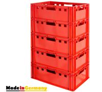 5x Carne Riquadro E2 Carne Impilabile Scatola Contenitore Kingpower
