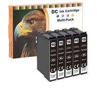 5x Cartucce d inchiostro Compatibili per Epson 16 16XL per Epson Workforce WF