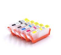5x cartucce vuote per Canon Pixma MG6250 MG6150 MG5350 MG6100 MG8150 + chip