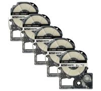 5x Cassetta per Epson Prifia OK300 OK500P OK200 OK900P OK720 nero-bianco