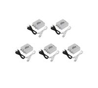 5X Cavo Video Composito RCA / un / V un RF / Convertitore Coassiale / Coassiale Modulatore Compatibile con TV