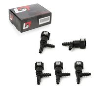 5x Chiusura Rapida Linea Del Carburante Guarnizione Tubo Raccordo T 7,89x6 per