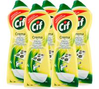 5x Cif Detergente in Crema Multisuperficie con Micro-Cristalli a Limone 3617687