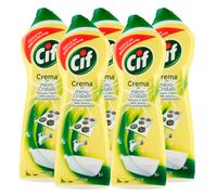 5x Cif Detergente in Crema Multisuperficie con Micro-Cristalli al Profumo di