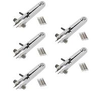 5X Clip Cinturino Orologio 6825 Standard Molla Barra Smontaggio Strumento di Rimozione Riparazione Cinturino Orologio, argento