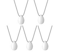 5X Collana di Urna Crematoria A Goccia D'Acqua Personalizzata A Forma di Go2444