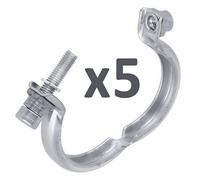 5X Collare Bride Per Vanne EGR Per 1.6 HDI 2.0 =16283J 1628.3J
